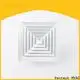 Ventech hot-sale aluminum air diffuser from China for long corridors 1