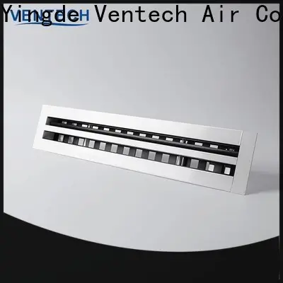 customized square swirl diffuser factory for large public areas 1