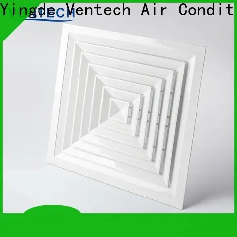 Ventech 4 way supply air diffuser supplier for large public areas 1