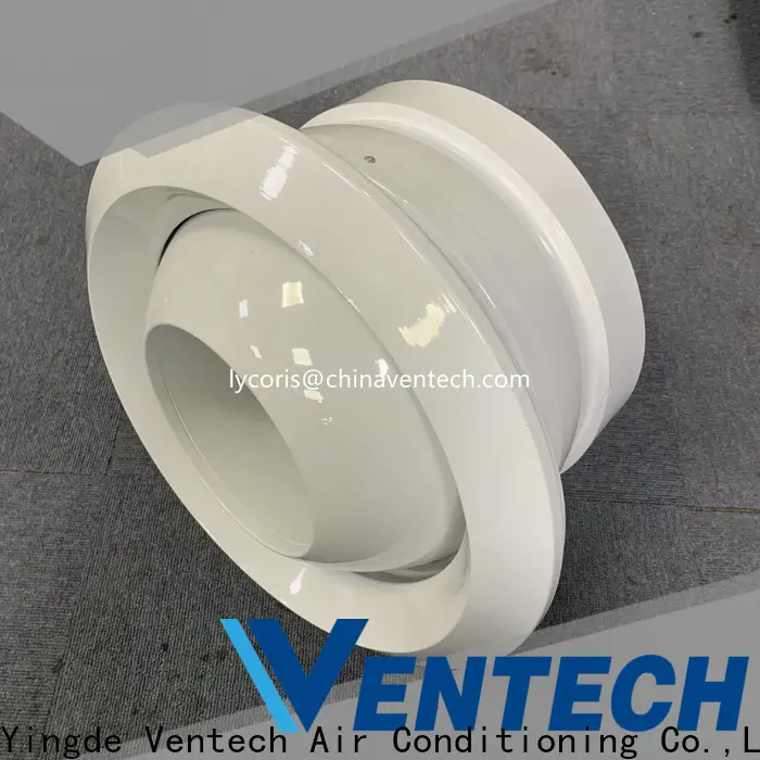 Ventech Custom 4 way supply air diffuser factory 1