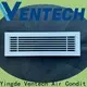 Ventech GI sheet exhaust air ceiling diffuser round share ventilation metal disc valve supply return air grille kitchen diffuser185 1