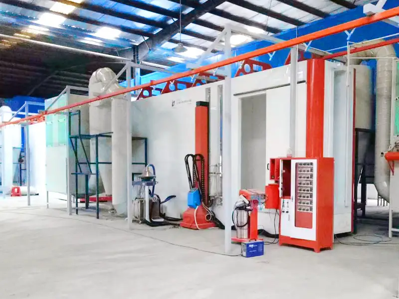 Automatic powder coating machine powder coating production line 1