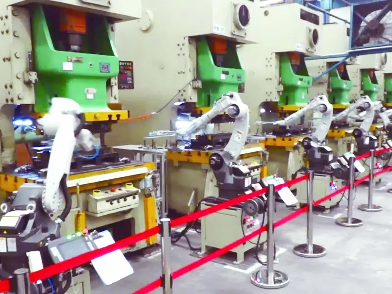 Automatic punching machine punch press line 1