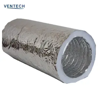HVAC system aluminum supply round insulation insulated Flexible Duct 1