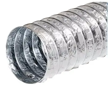China factory aluminum flexible duct top sell aluminum non-insulation duct 1