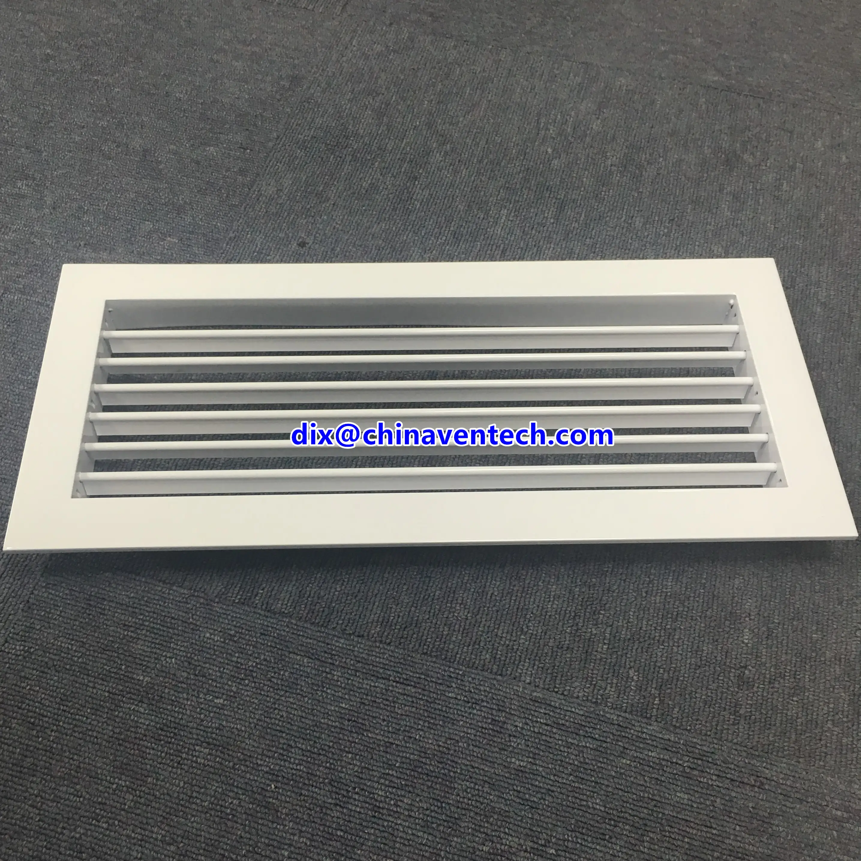 Wholesale HVAC High Quality Aluminum Sheet Single Deflection Grille for Ventilation System 1