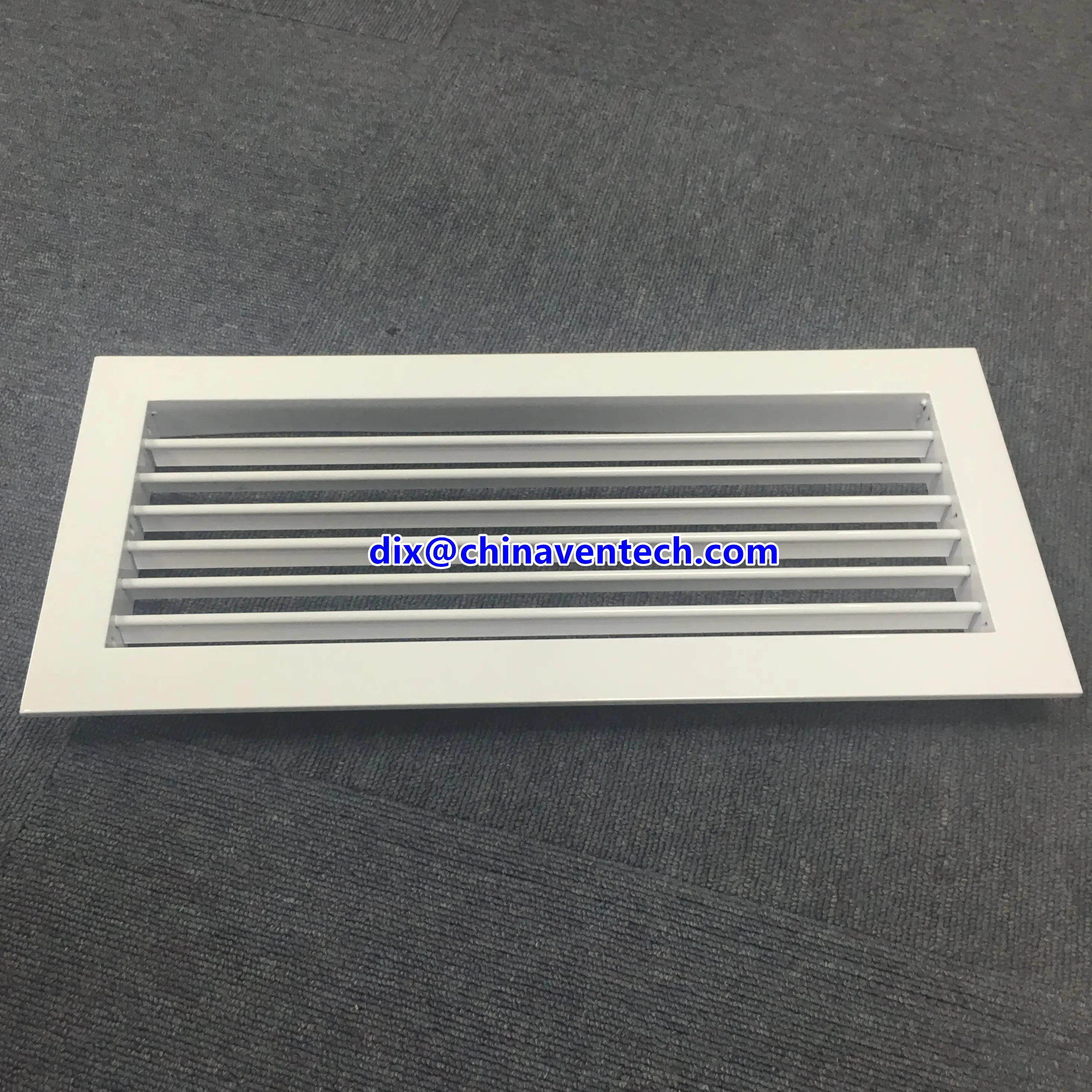 Central air conditioning system extract air single deflection grille 1