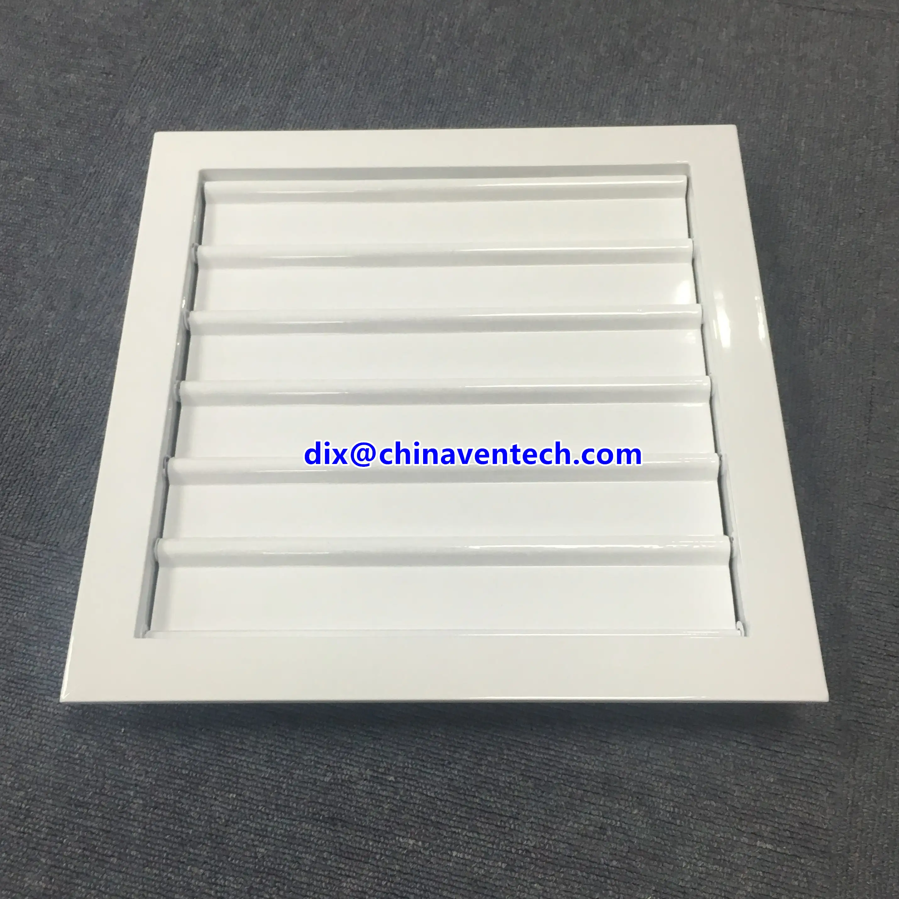 Hvac duct work gravity shutter ventilation transfer air grille gravity louver 1