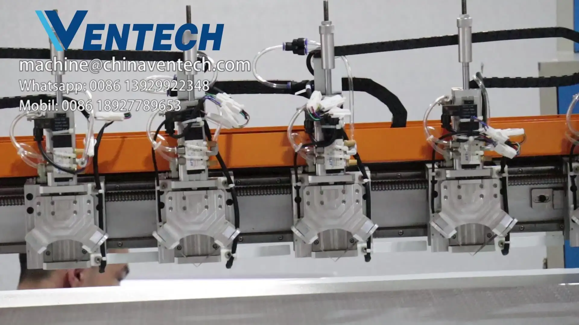 Fiberglass duct cutting machine 1