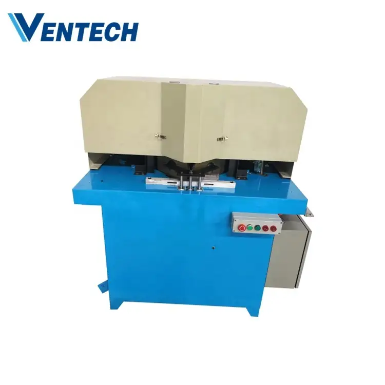 VENTECH aluminum notching machine angle corner 45 90 degree double saw blade cutting machine 1