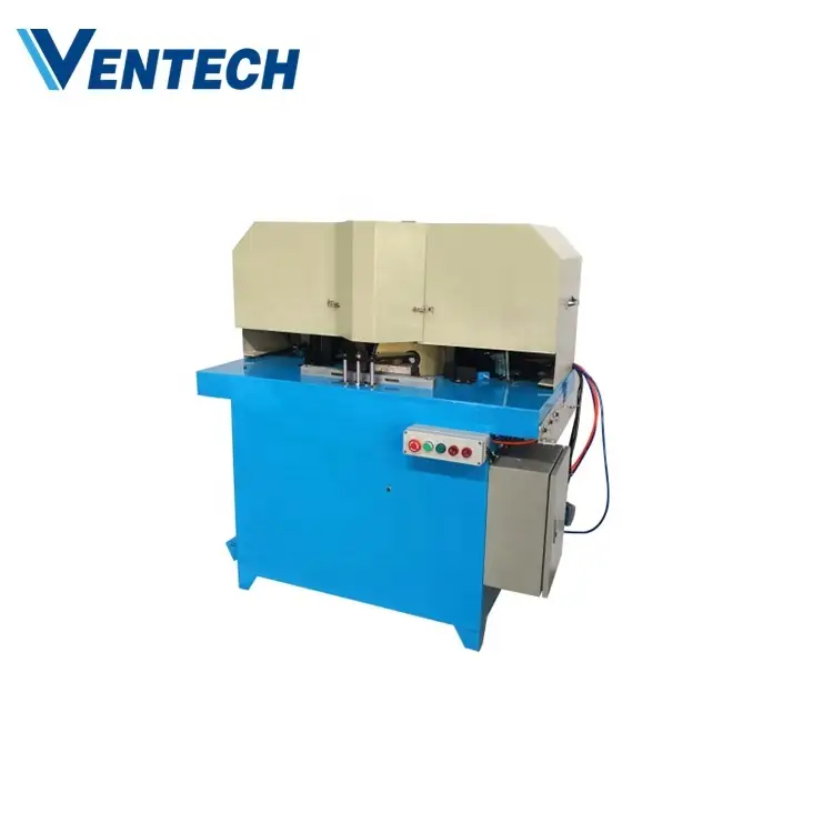 VENTECH Double saw blades cut aluminum 45 Degree Cutting Machine HVAC grill machine manufacturer 1