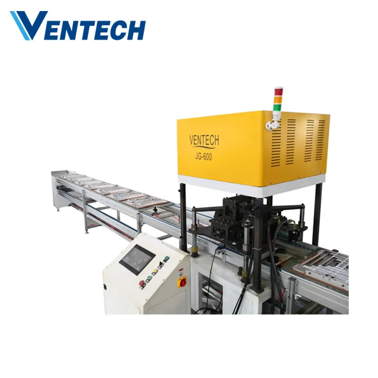 Ventech Automatic Aluminum Air Grille Diffuser welding machine for air diffusers and air grille  diffuser welding machine149 3