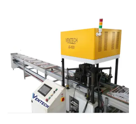 China best ceiling air diffuser aluminum air ventilation fabrication automatic assembly line 1