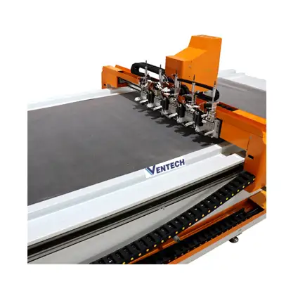 High quality pre insulated duct PIR insulation cutter CNC board cutting machine manufacturer 1