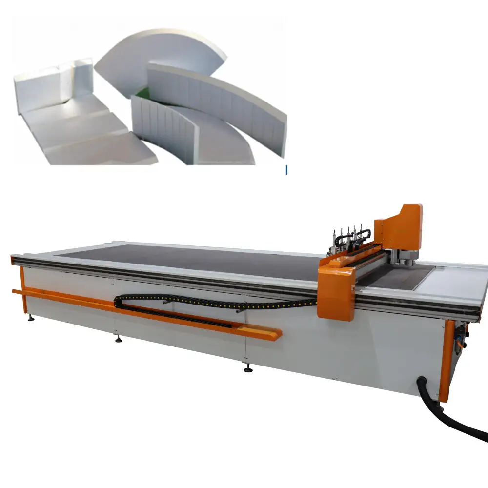duct fabricate machine for pre insulated duct phenolic cutting 1