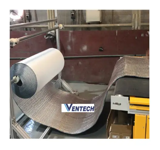 High speed easy operating HVAC air duct foam board cutter insulation cutting machine 1