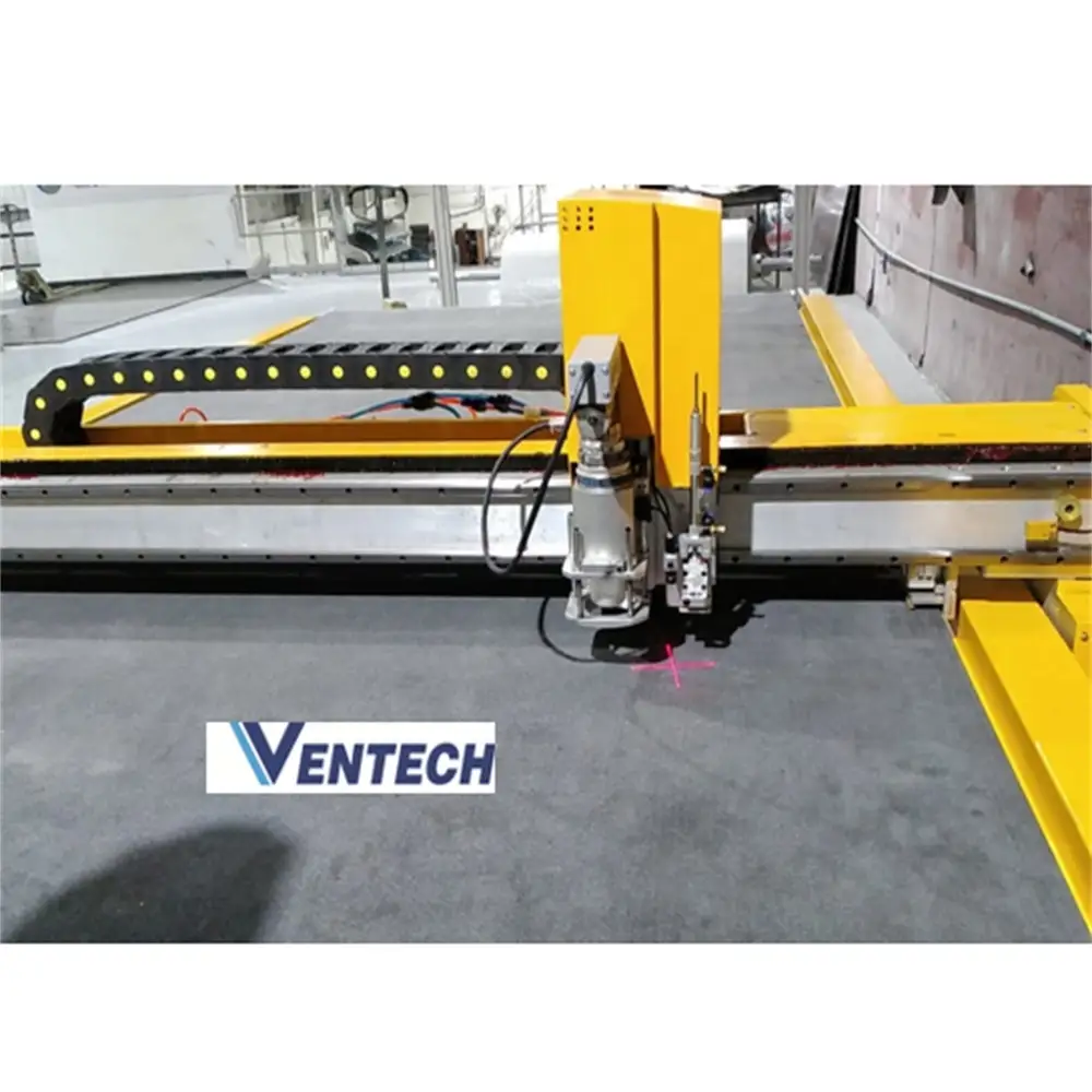 Chinese factory HVAC insulation vacuum pump cnc knife cutting machine for sale 1