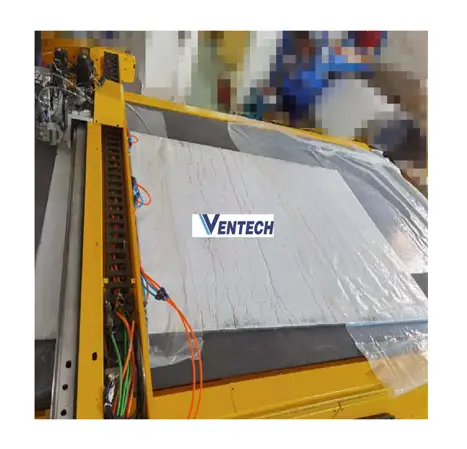 pir pre insulated polyurethane phenolic preinsulated duct pre insulated pur foam board pid fabrication making cutting machine 1
