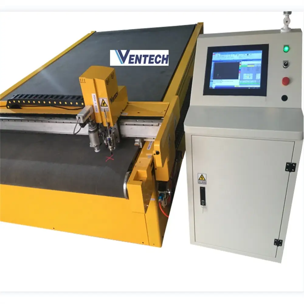Ventech best straight knife insulation fabric cutting machine manufacturer factory 1