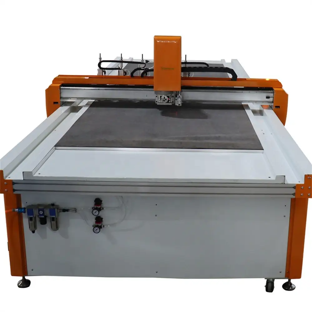 Ventech cut pir air duct panel pre insulated duct fabrication cnc phenolic board machine for hvac 1