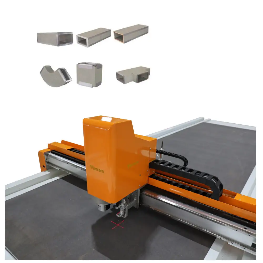 pir insulation cutter insulated duct fabricate machine 1