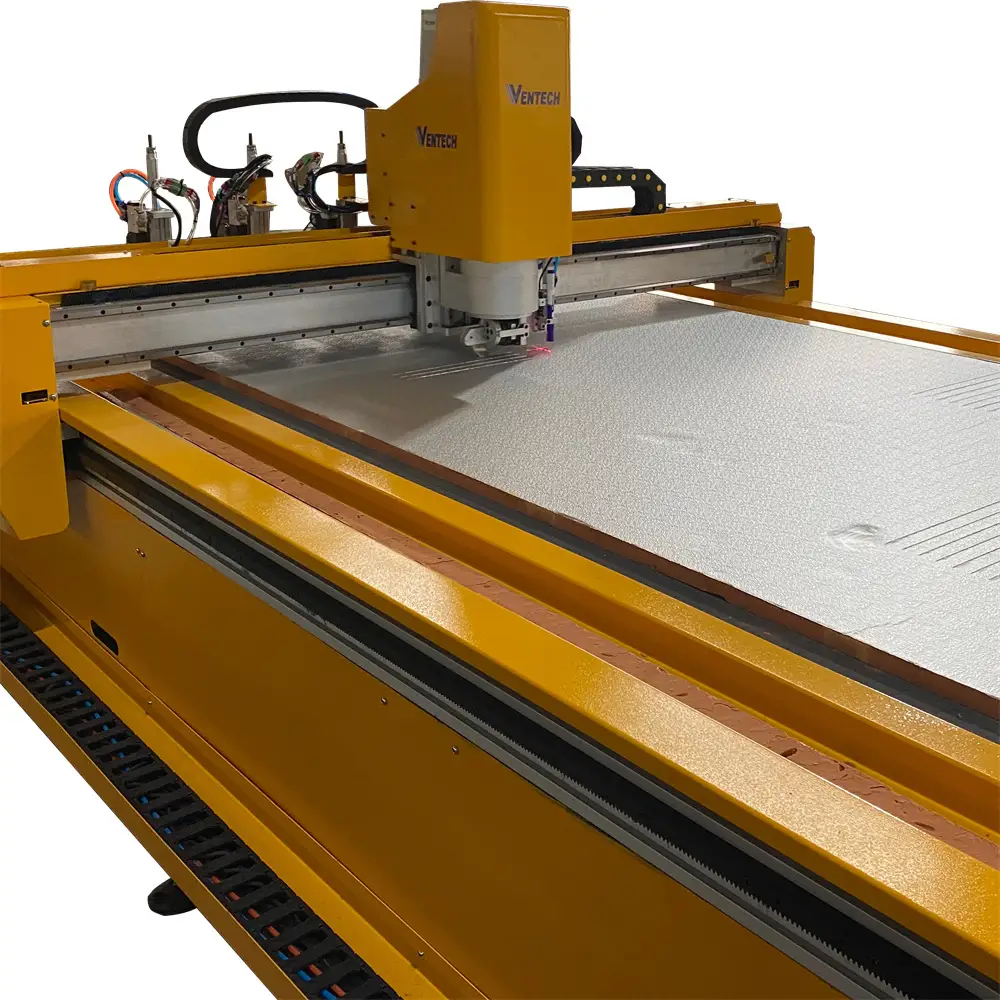 Advanced pir air duct panel software high efficiency pre insulated duct cnc machine 1