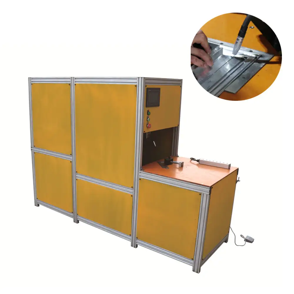 hvac air grille diffuser automatic welding machine aluminum welding machine 1