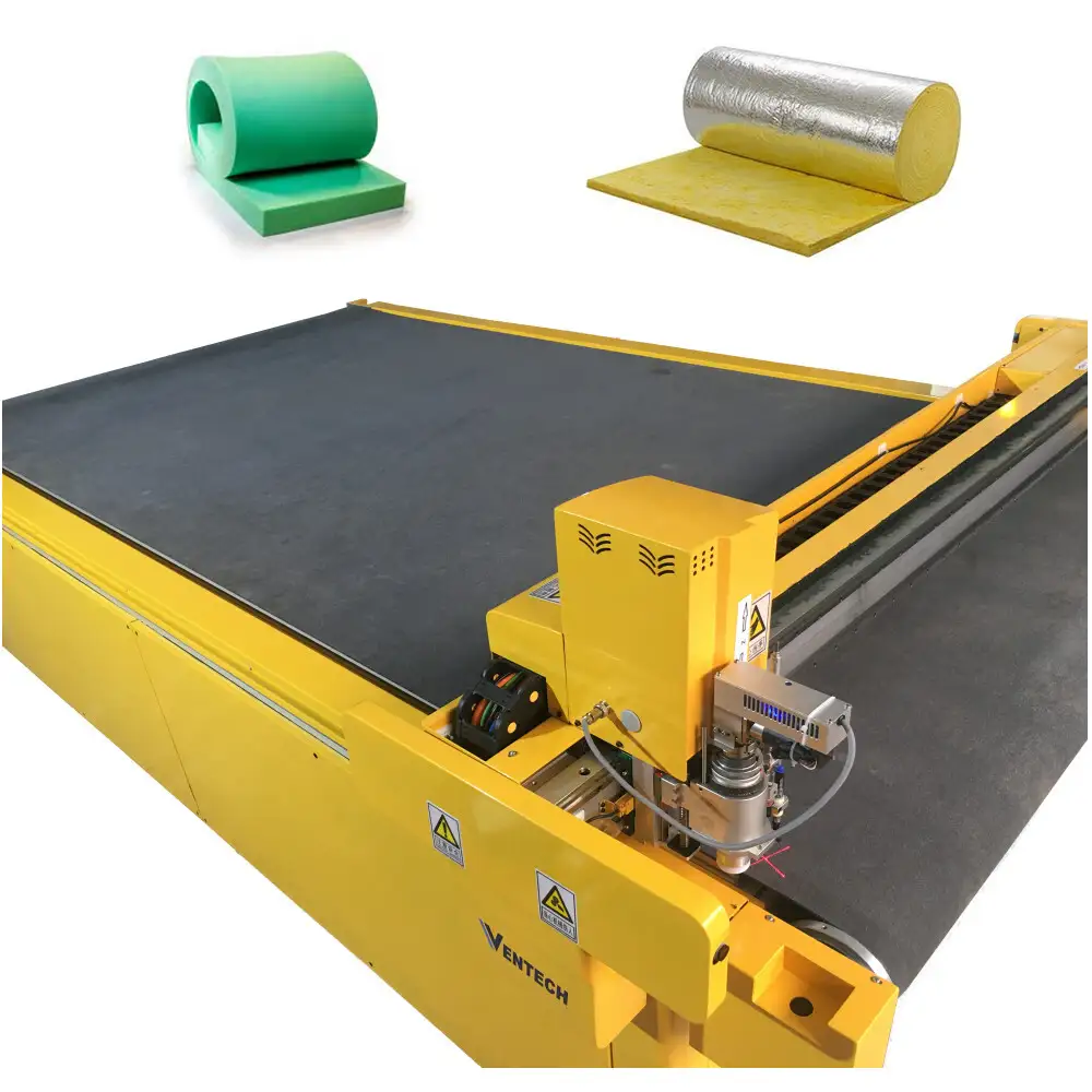 hvac duct insulation fiberglass cutter CNC cutting machine 1