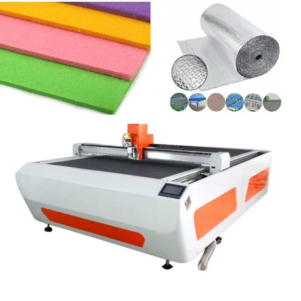 duct board insulation rubber foam CNC cutting machine 1