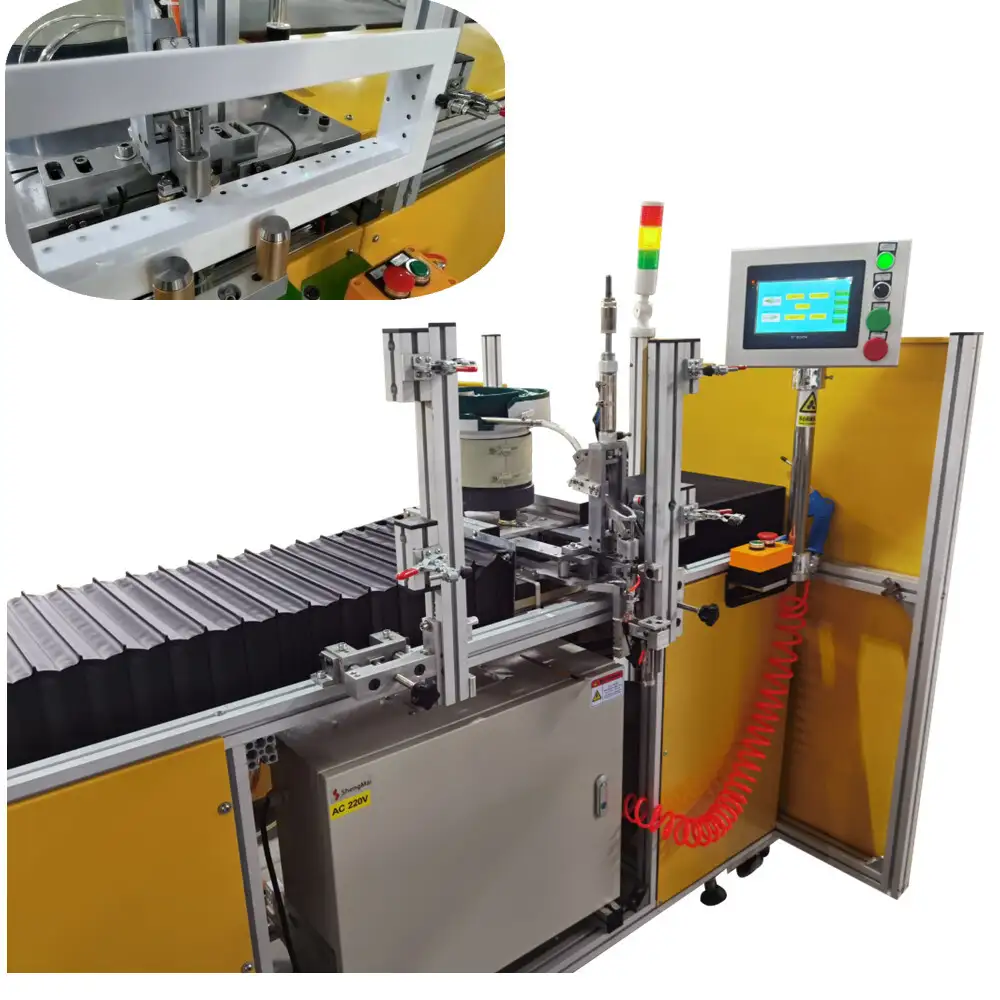 hvac air outlet grille plastic bush assembly machine air grille machine manufacturer 1