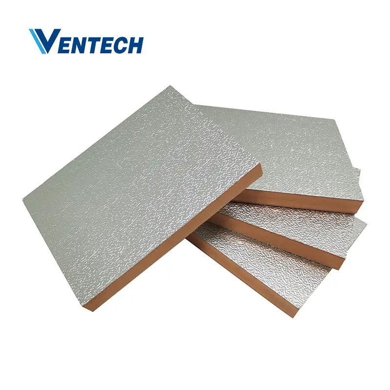 Phenolic foam boards for air ducting 1