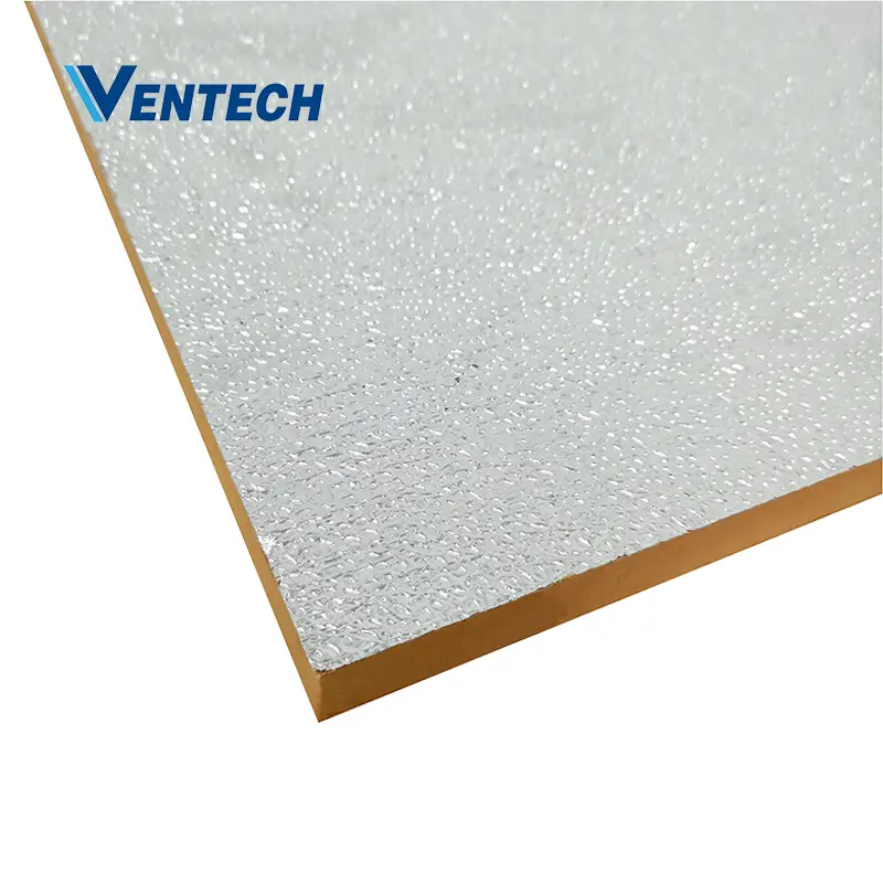 China factory Phenolic pre-insulated air duct insulation panel aluminium foil 1