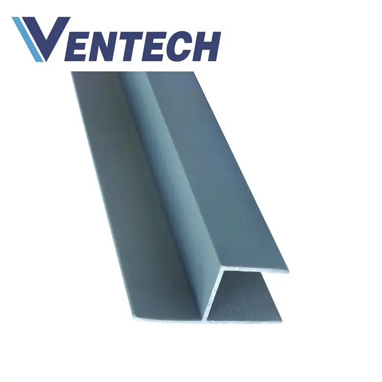 Pre insulated air duct fittings air duct accessories PVC h Section Bar  for air duct 1