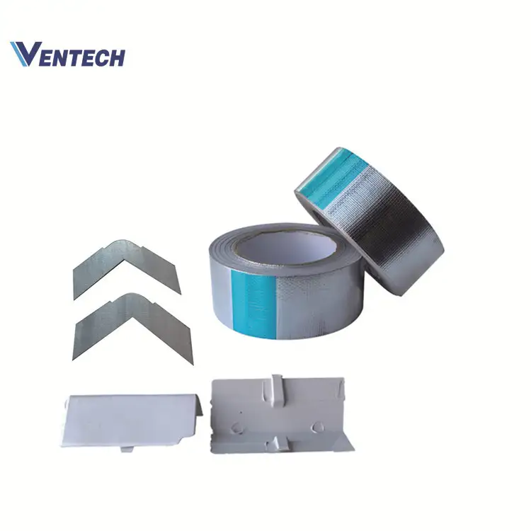 Pre insulated air duct fittings air duct accessories Aluminium tape 1