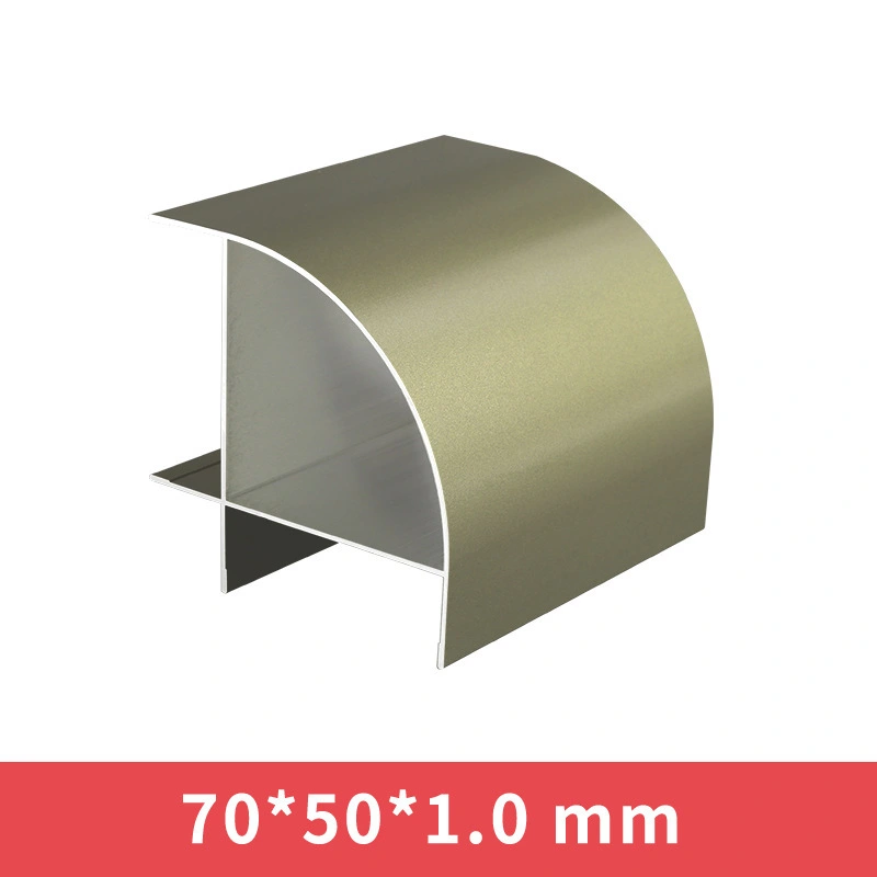 Couleur du cylindre extérieur couleur Panneaux de profil de profil en aluminium Matériaux de connexion 1