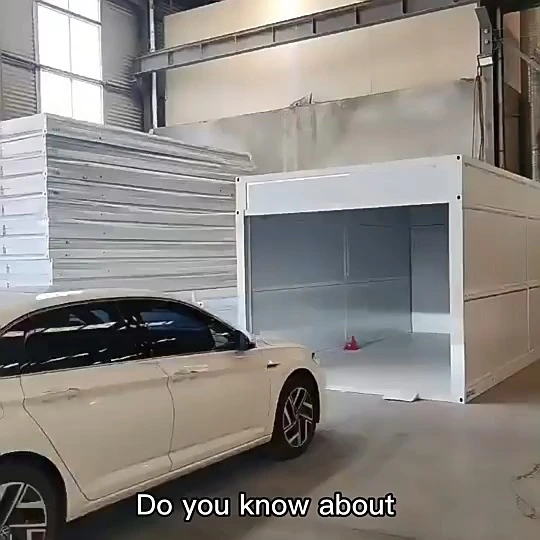Foldable Garage Type warehouse For Mobile Community Construction Sites Integrated Houses 1