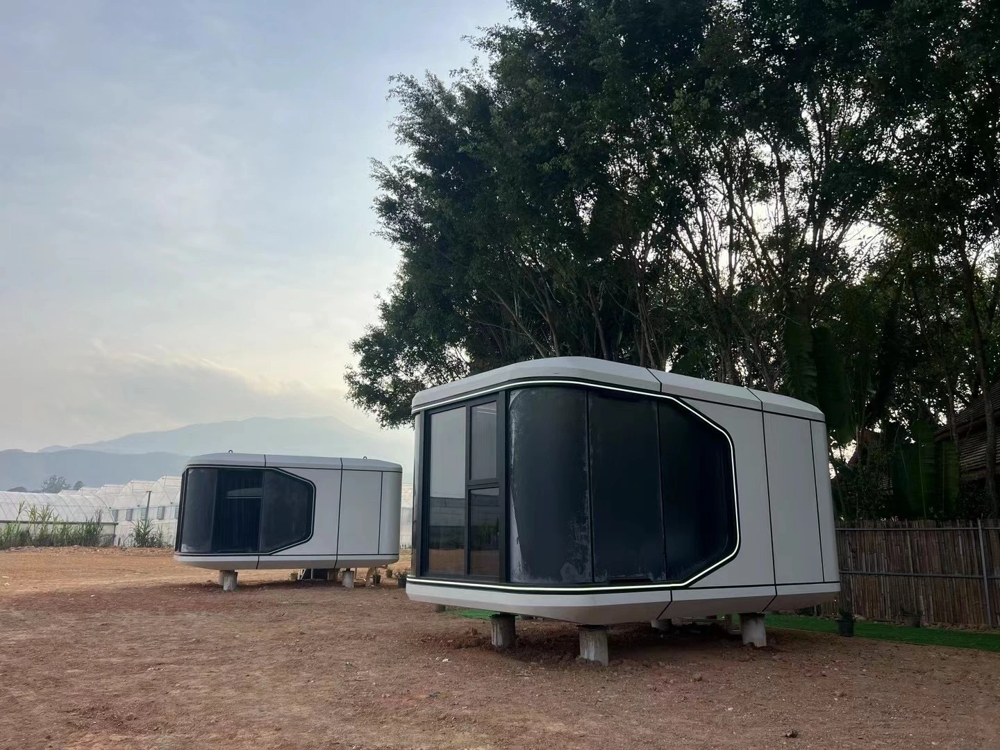 Tiny Mobile House Space Capsule House com Singer Room 1