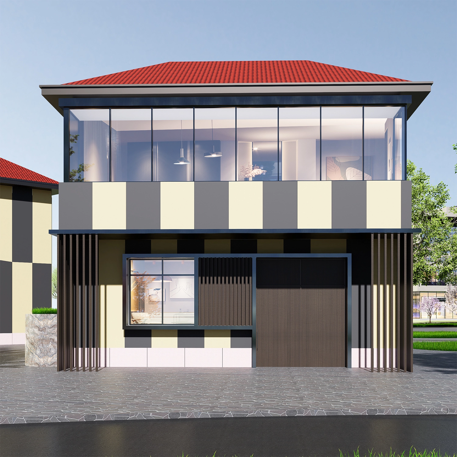 Xincheng Transformable Villa XC-2V150 1