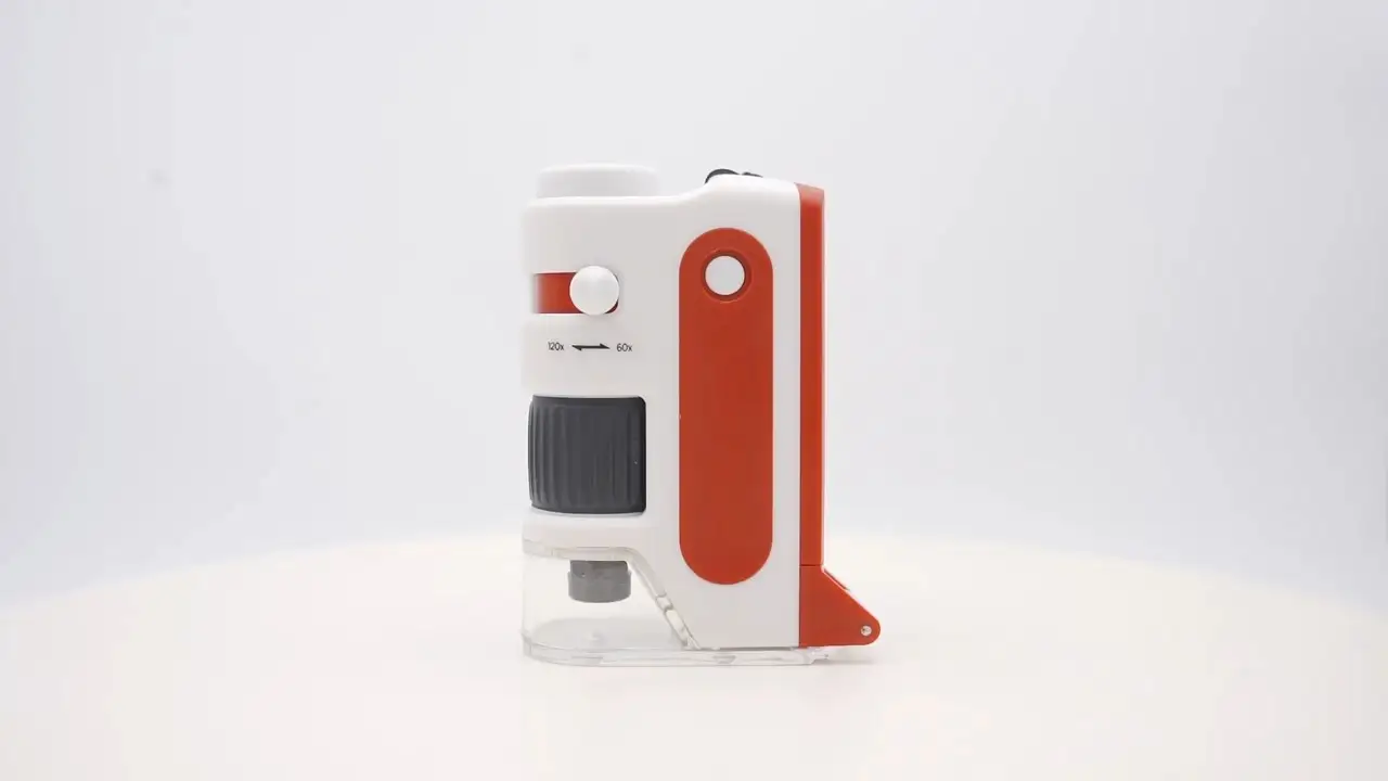 Pocket STEM Small LED Toy Kids Microscope 1