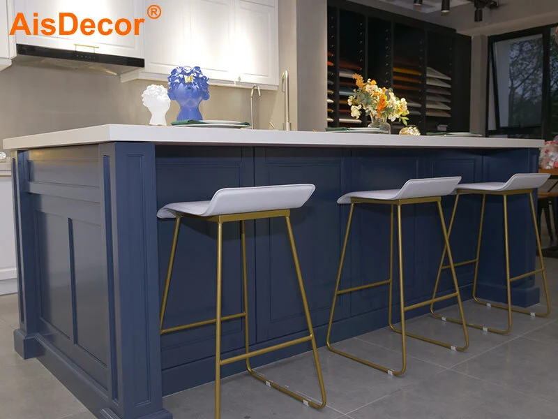 AisDecor professional solid wood kitchen cabinet one-stop services 4