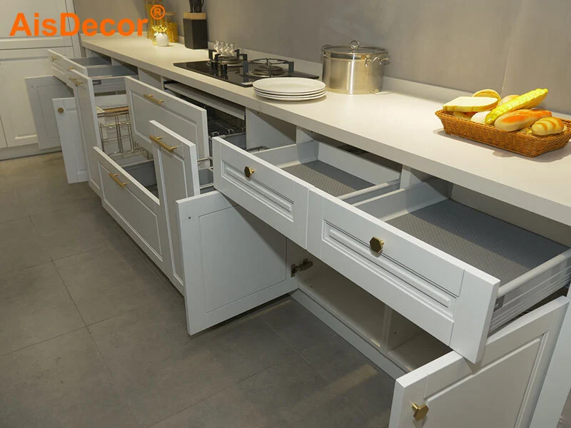 AisDecor professional solid wood kitchen cabinet one-stop services 6