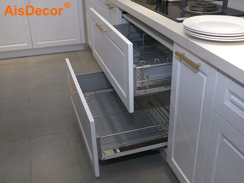 AisDecor professional solid wood kitchen cabinet one-stop services 8