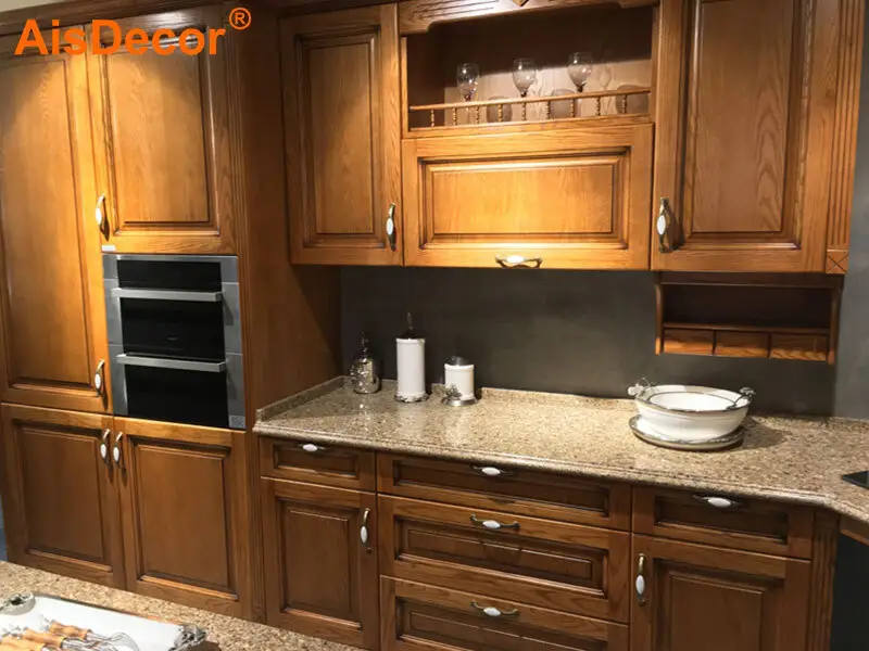 AisDecor new cherry wood cabinets wholesale 3