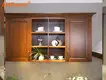 custom cherry wood kitchen cabinets factory 3