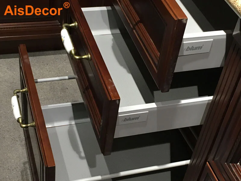 custom oak wood cabinets one-stop services 9