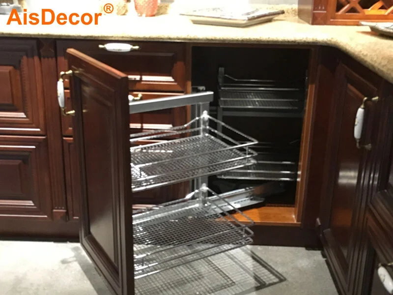 custom oak wood cabinets one-stop services 8