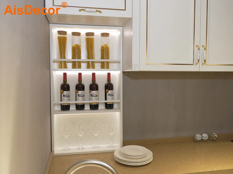 AisDecor reliable cherry wood kitchen cabinets one-stop services 2