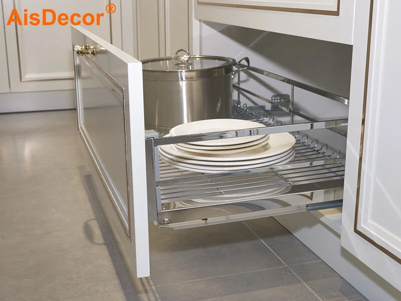 AisDecor reliable cherry wood kitchen cabinets one-stop services 4
