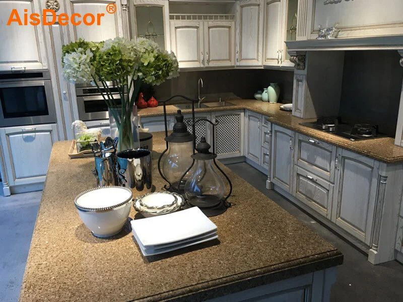 AisDecor new solid wood kitchen cabinet wholesale 2
