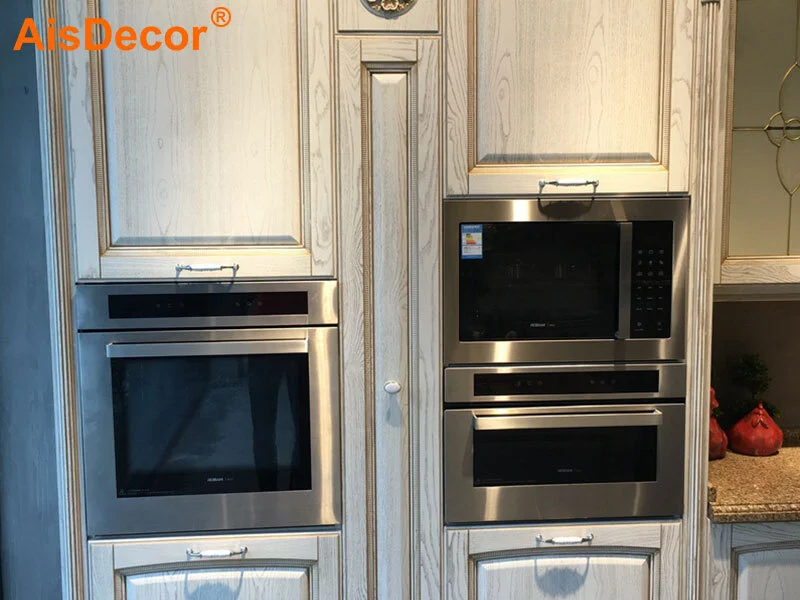 AisDecor new solid wood kitchen cabinet wholesale 5